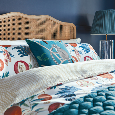 Jackfruit Duvet Cover in Indigo