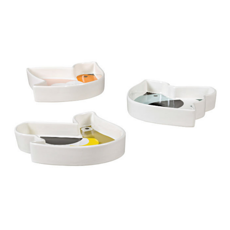 Set of 3 Snack Dishes