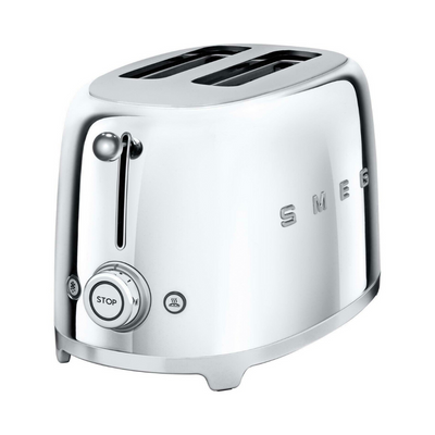 Smeg 2-Slice Toaster - Silver