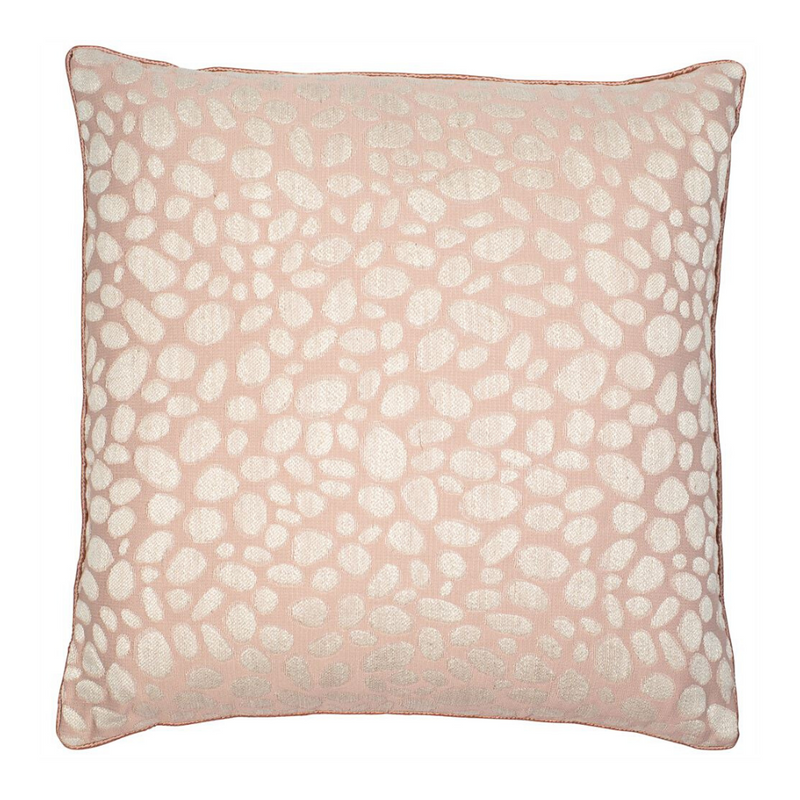Large Pebbles Blush Cushion