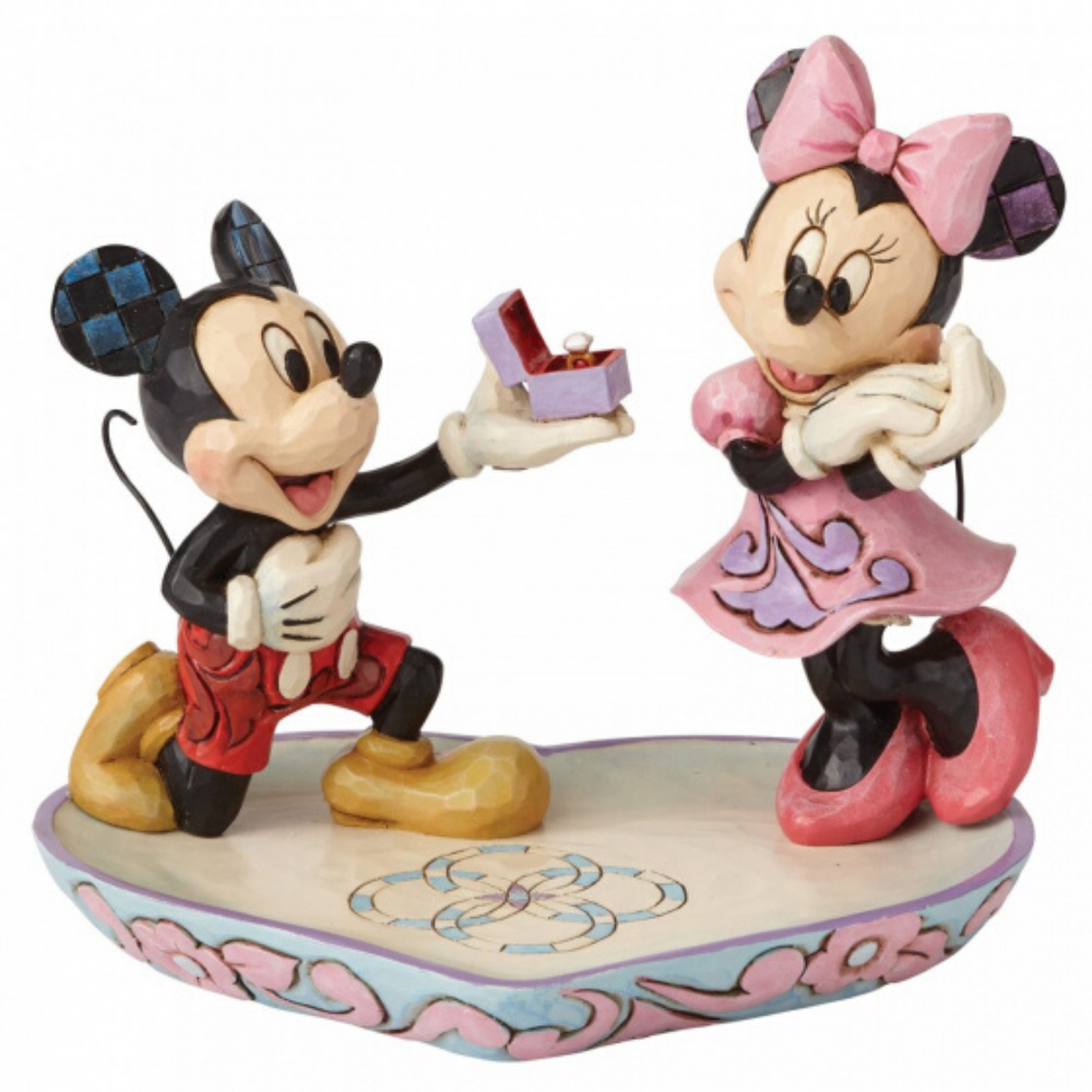 a magical moment, mickey proposing