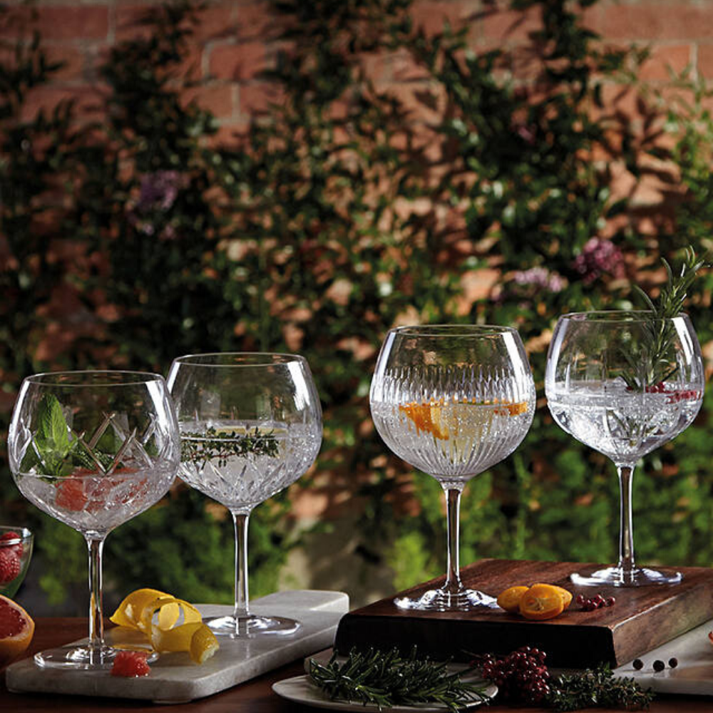 waterford crystal gin glasses