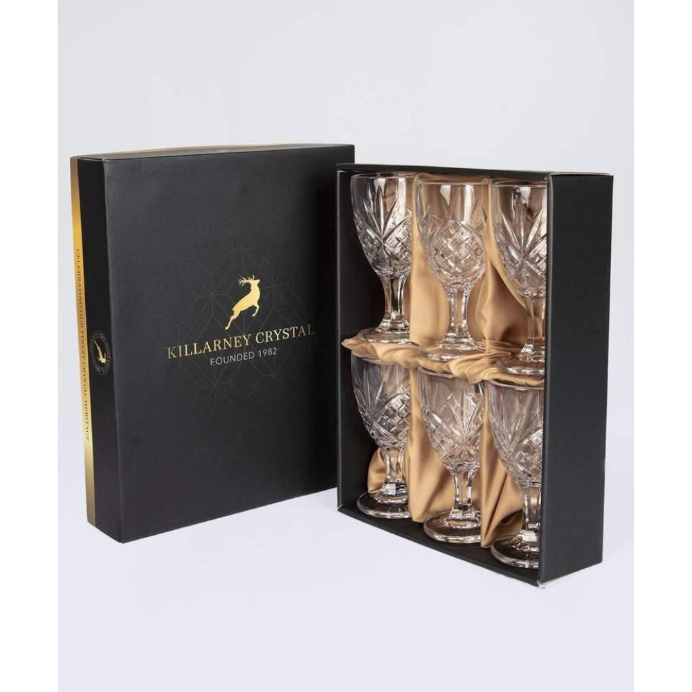 Trinity Liquer Glasses - Set of 6 - The Gift & Art Gallery