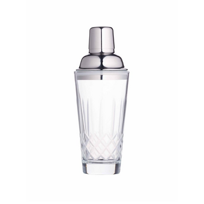 350ml Cut Glass Cocktail Shaker
