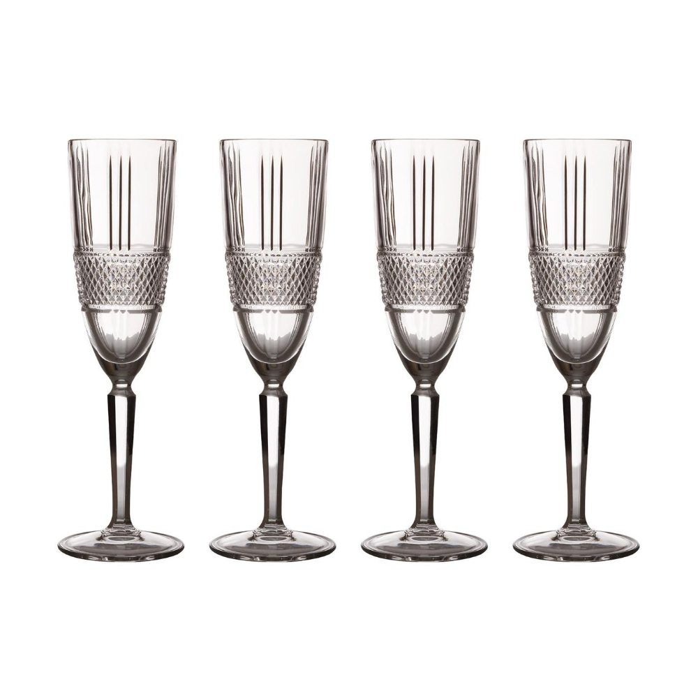 Verona Set of Four Champagne Glasses