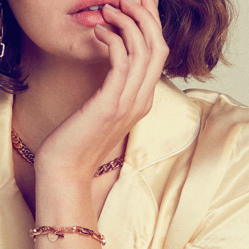 Romi Rose Gold Romi Chain Bracelet