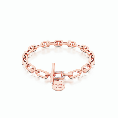 Romi Rose Gold Romi Chain Bracelet