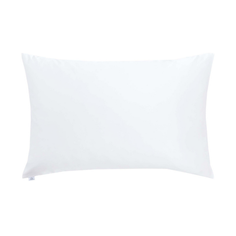 Silk Housewife Pillowcase-White
