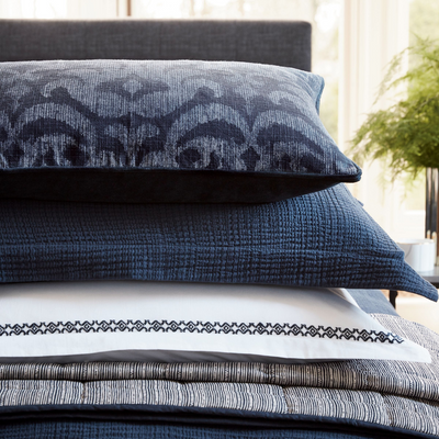 Nika Duvet Cover-Midnight