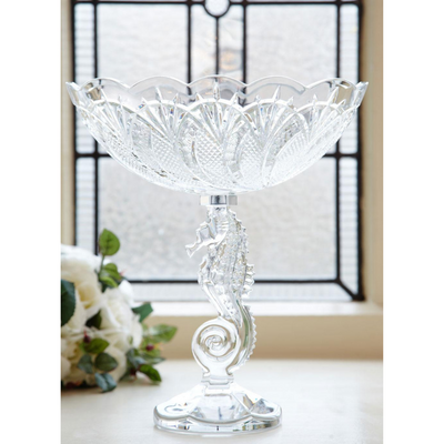 Waterford Crystal Seahorse Centrepiece Bowl