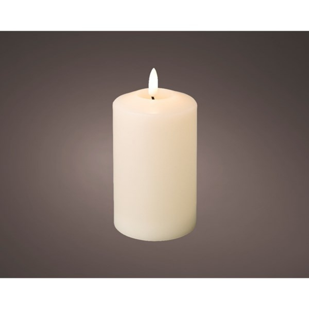 Battery operated LED Wax Church Candle