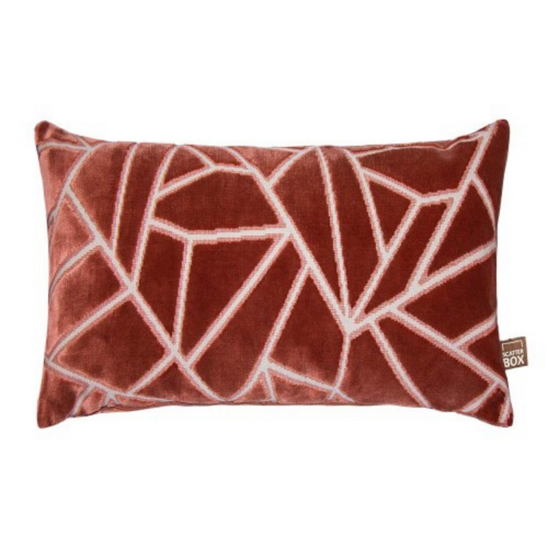 Veda 35x50cm Cushion, Antique Rose