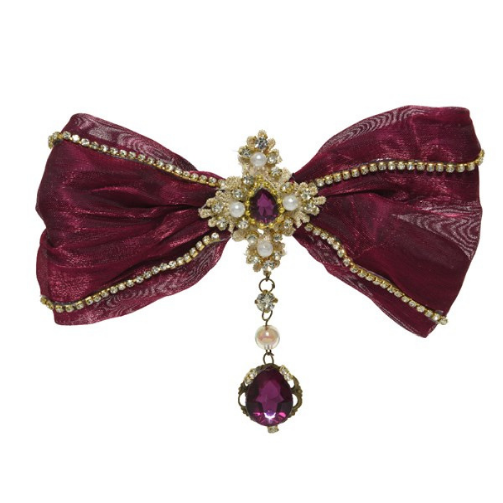 Organza Bow Clip on Decorations