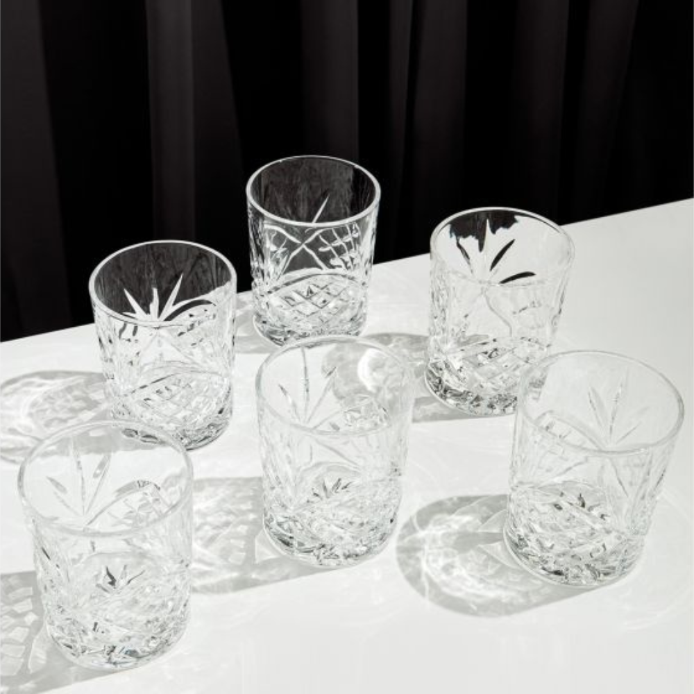 Trinity Whiskey Glasses, Set of 6 - The Gift & Art Gallery