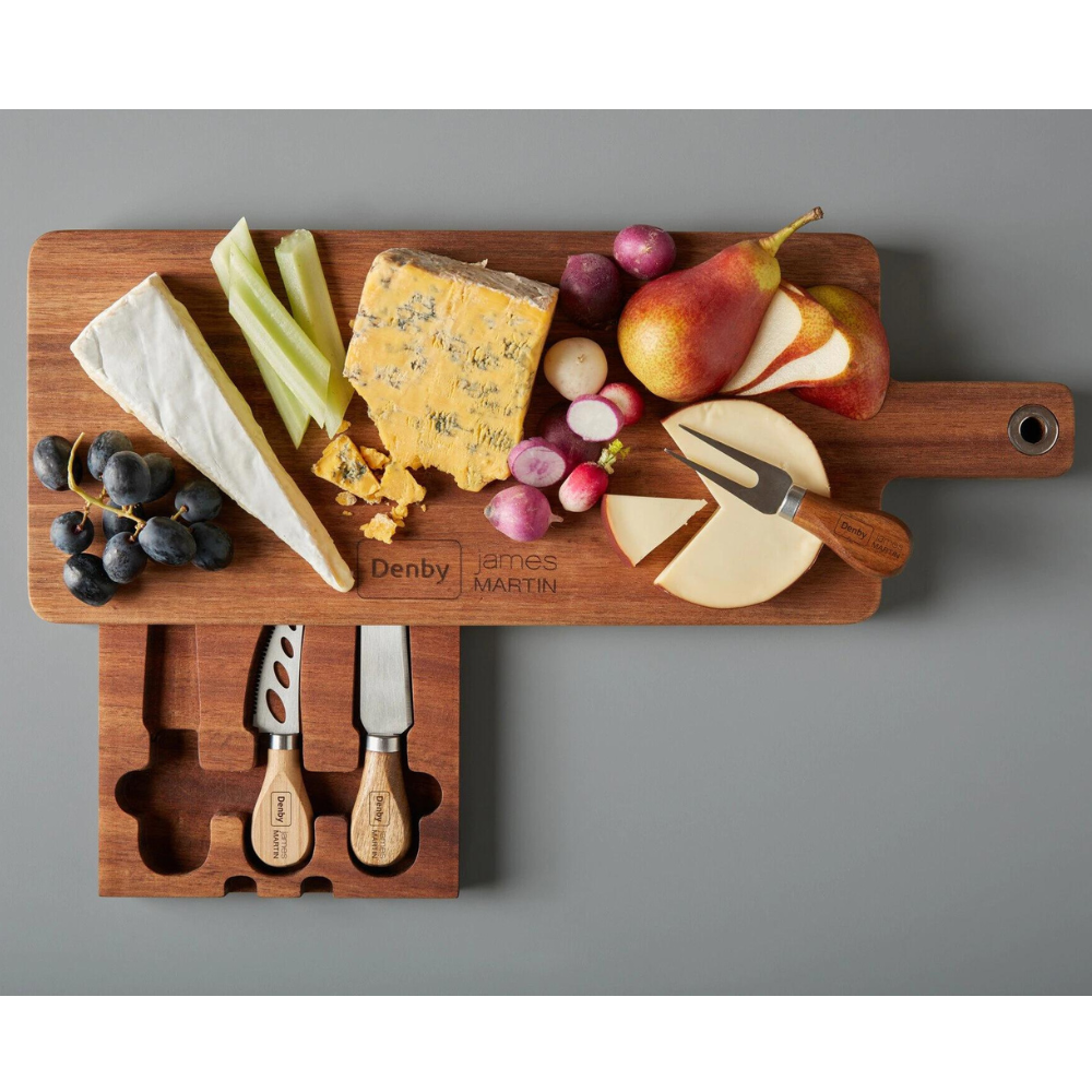 James Martin 4 Piece Cheese Board