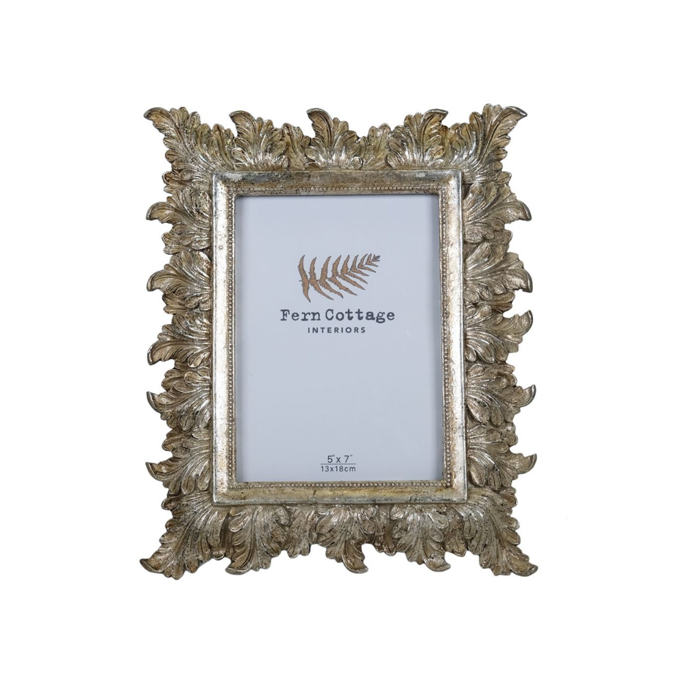 Champagne Feathered Frame