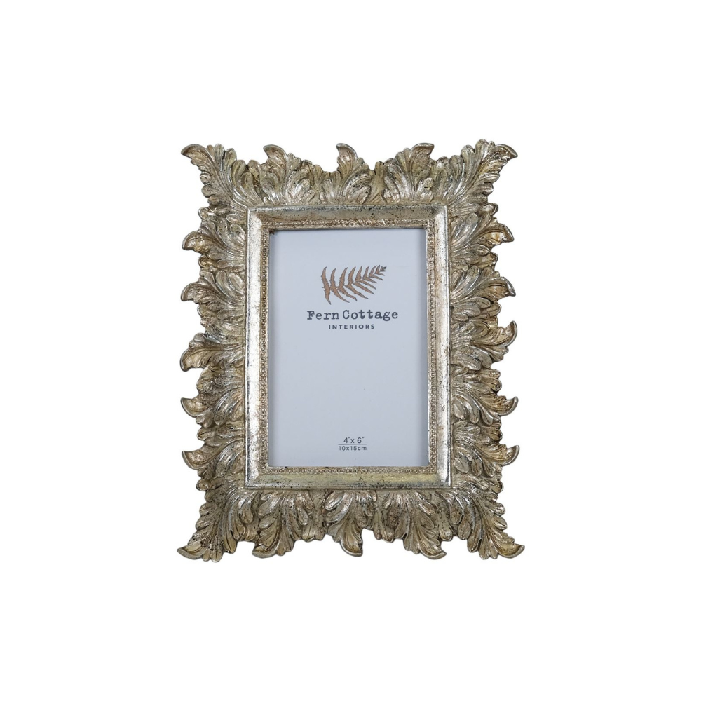 Champagne Feathered Frame