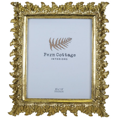 Gold Feathered Frame