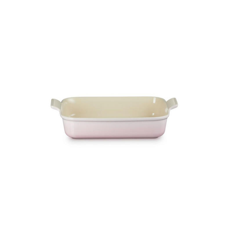 Stoneware Heritage Rectangular Dish 19cm - Shell Pink