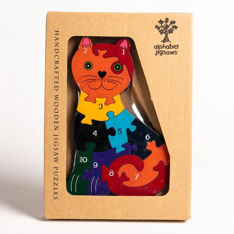 Number Cat Jigsaw Puzzle