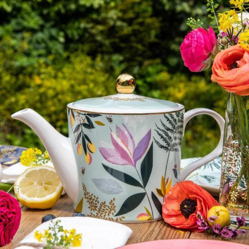 Sara Miller Orchid Teapot