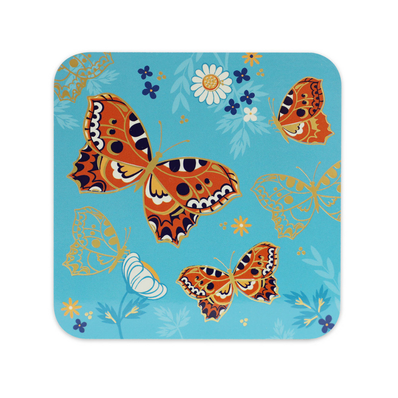 Butterfly Set of 6 Coasters