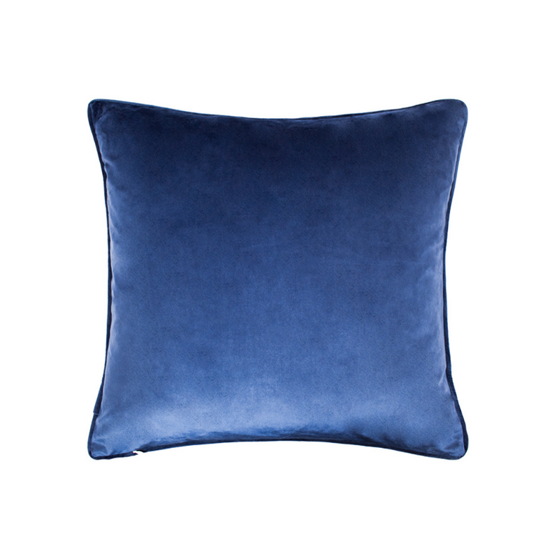 Sabai 45x45cm Cushion, Blue/Gold