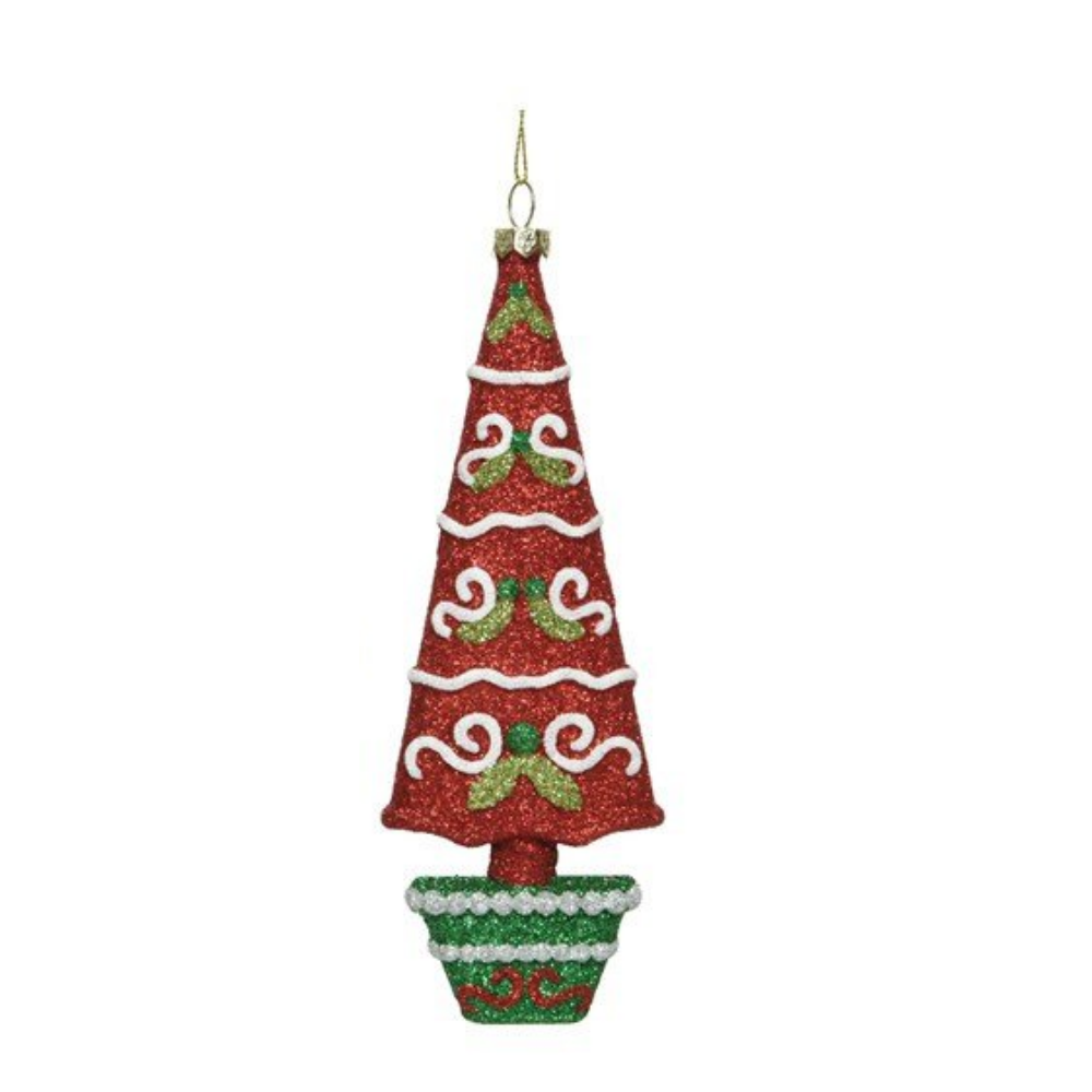 Glitter Christmas Tree Decoration