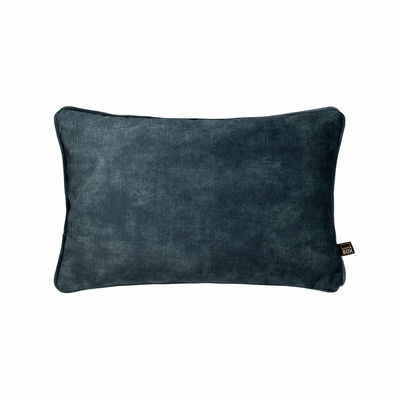 Etta Cushion, Blue/Camel