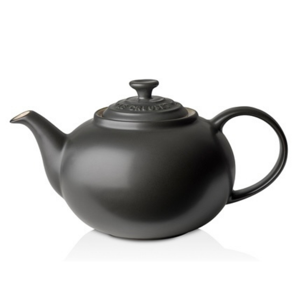 Stoneware Classic Teapot - Satin Black