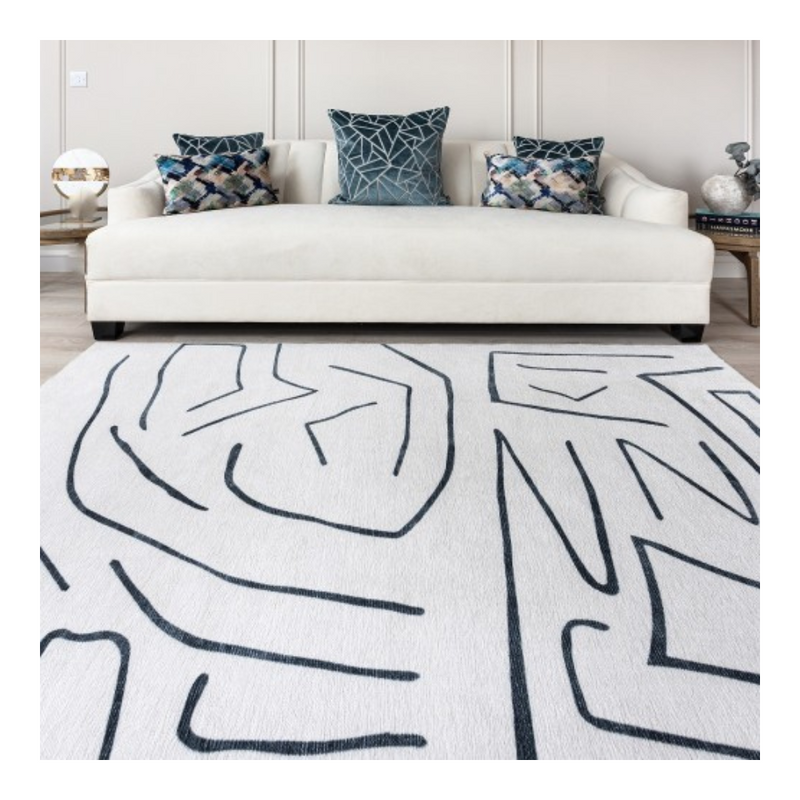 Scatterbox - Fallon Ivory/Charcoal Rug