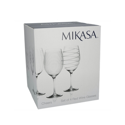 Cheers White Wine Glasses - Set of 4