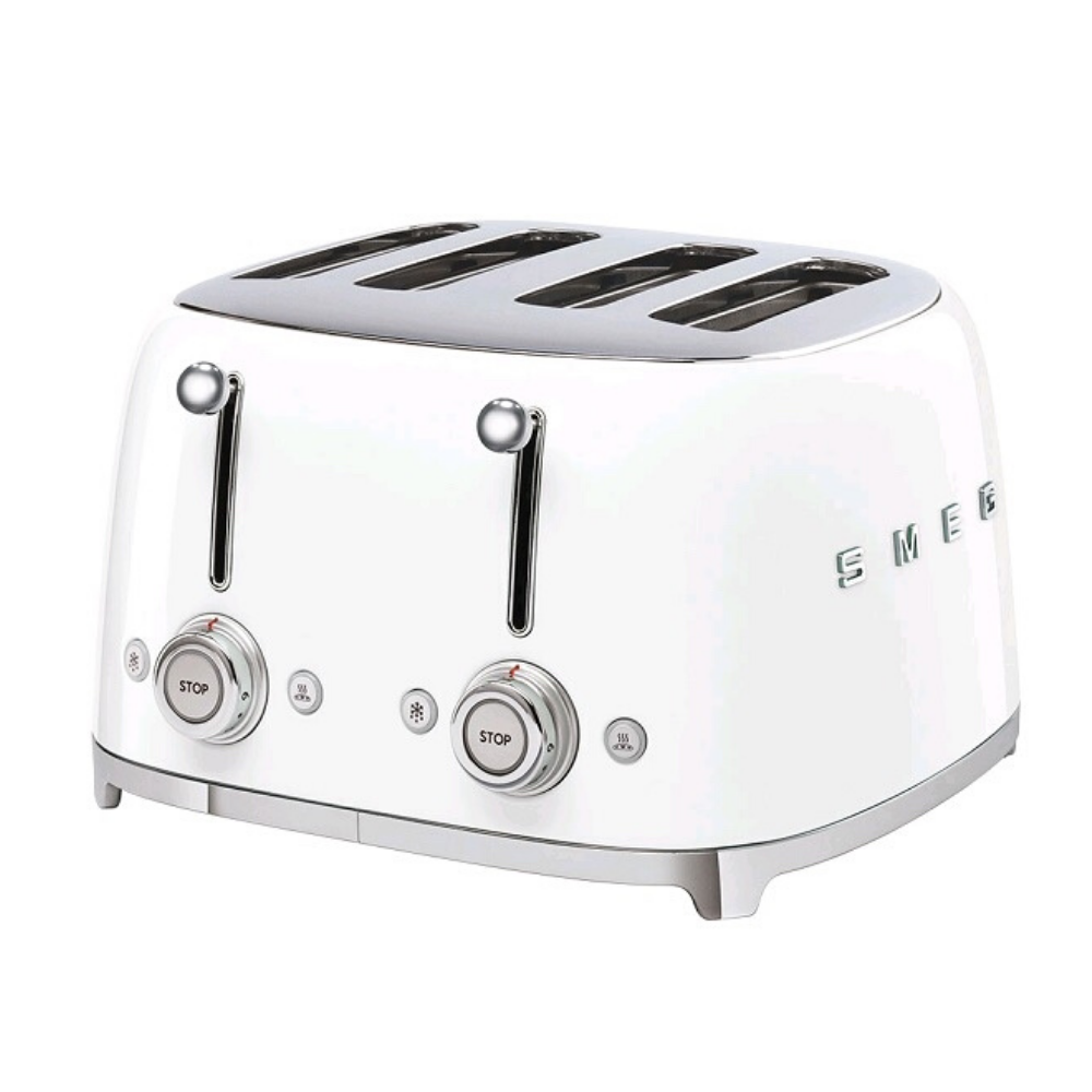 Smeg 4 Slice Toaster - White