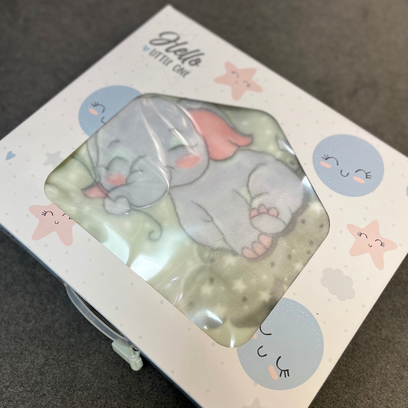 Elephant Pram Blanket