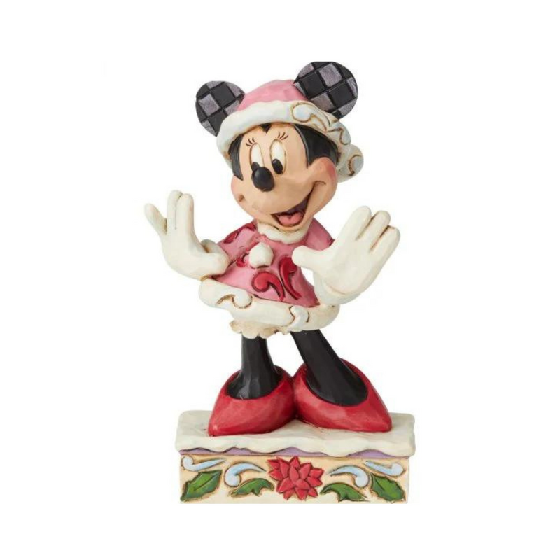 “Festive Fashionista” - Minnie Mouse Figurine