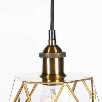 Alto Geometric Diamond Pendant