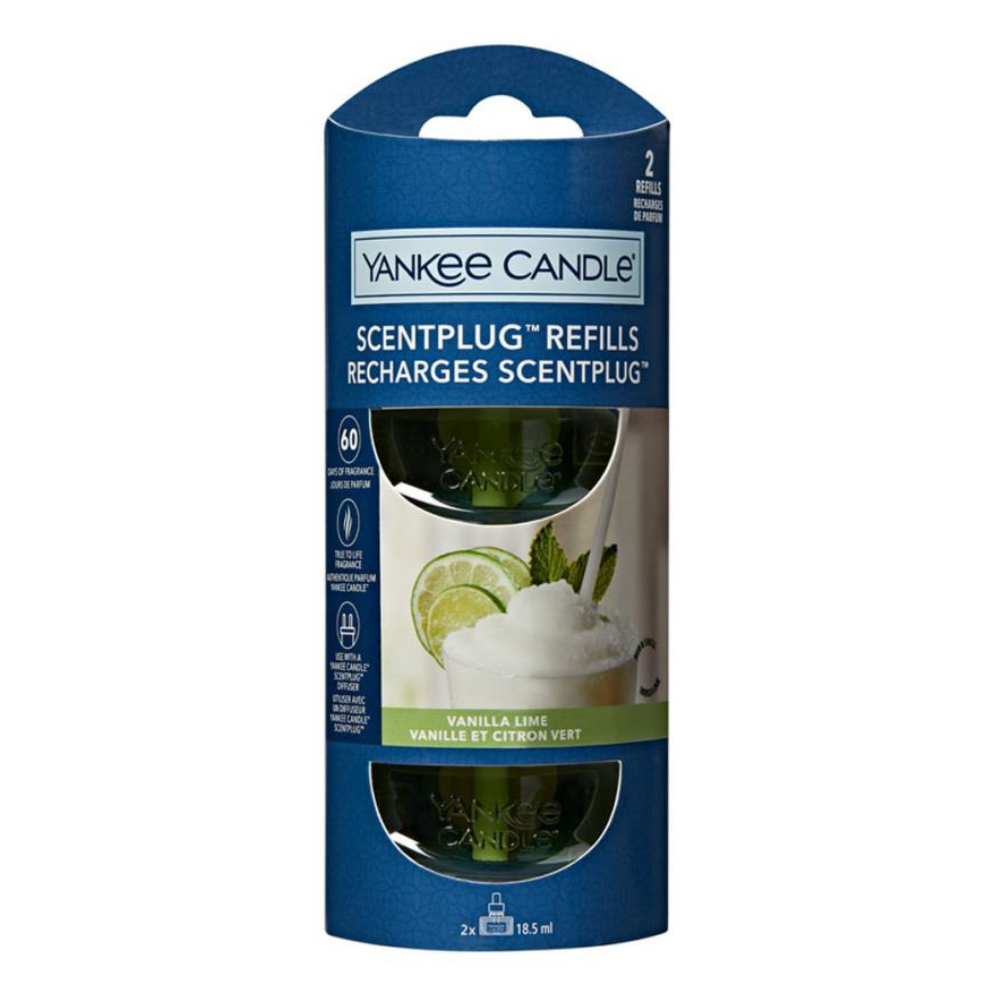 Vanilla Lime Scent Plug Refill Twin Pack