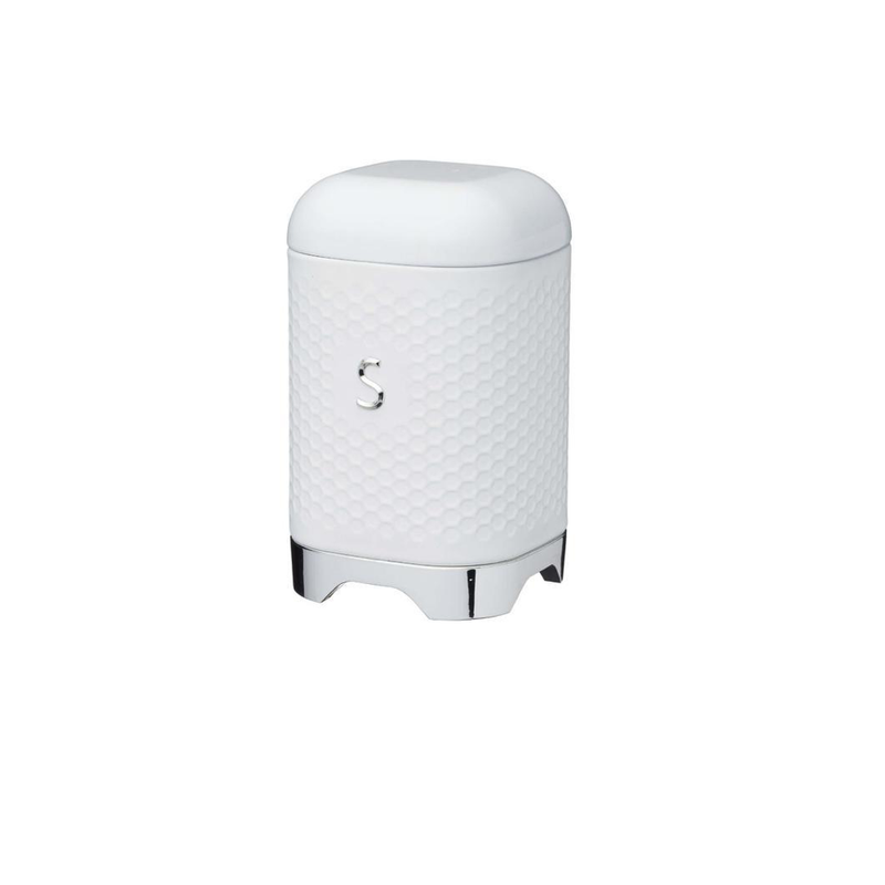 Lovello Textured Storage Caddy- Ice White