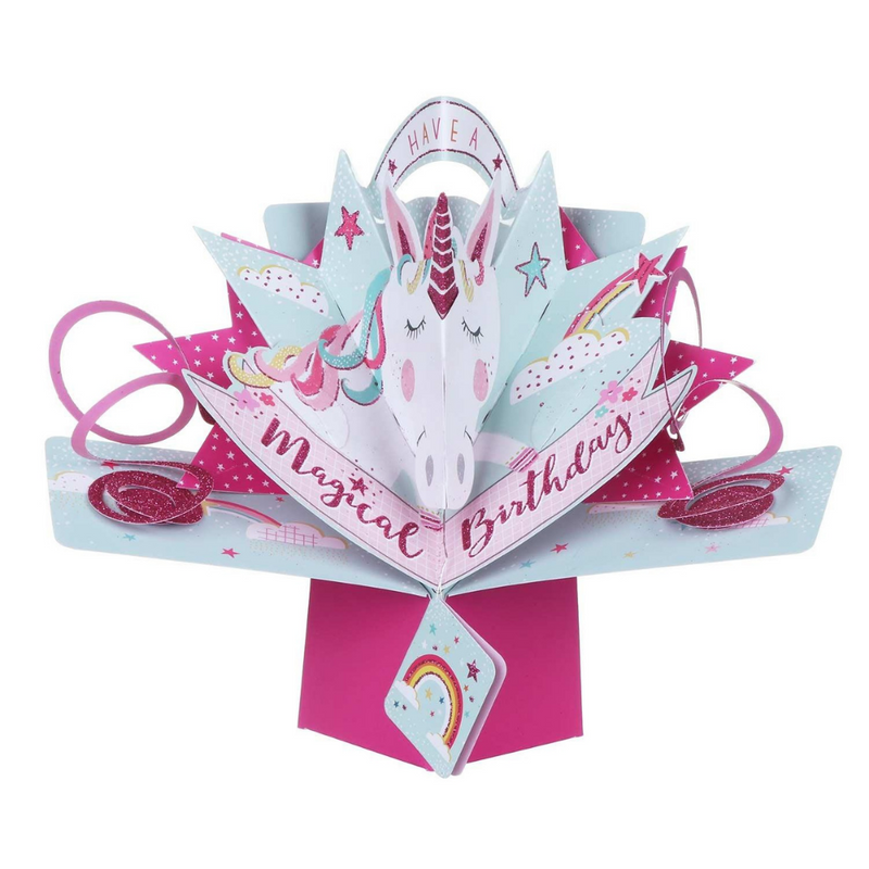 ‘Magical Birthday’ Pop Up Card 3D Pop Up Card