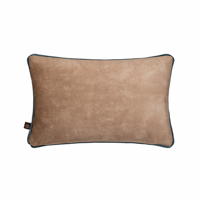 Etta Cushion, Blue/Camel