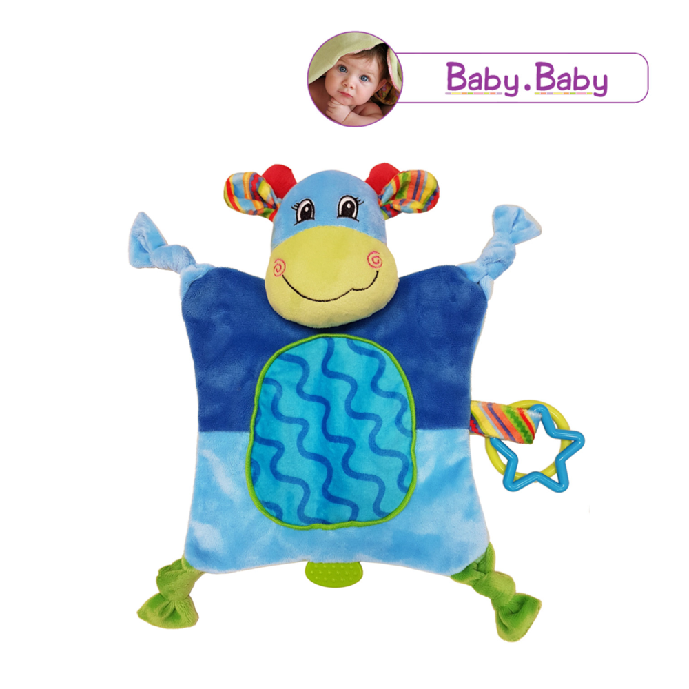 Baby Boy Cow Comforter