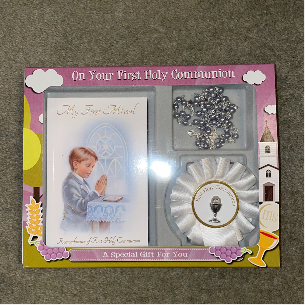 Holy Communion Boy Gift Set