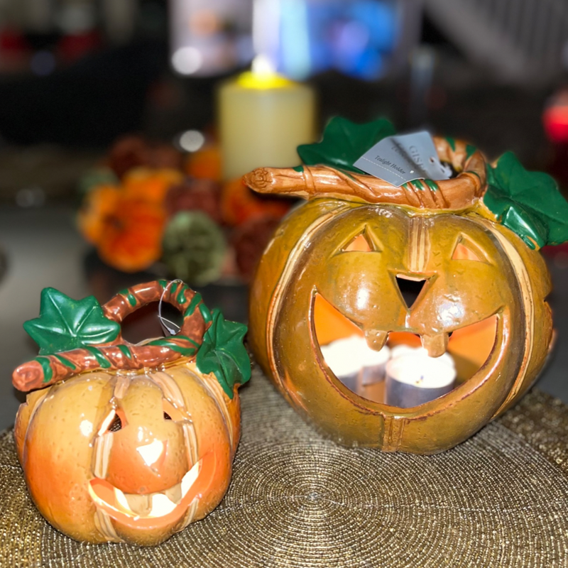 Set of 2 Pumpkins