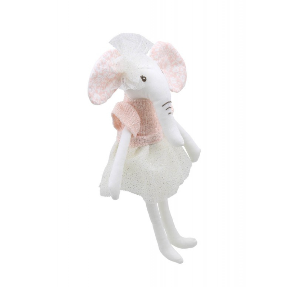 Elephant Teddy- Pale Pink