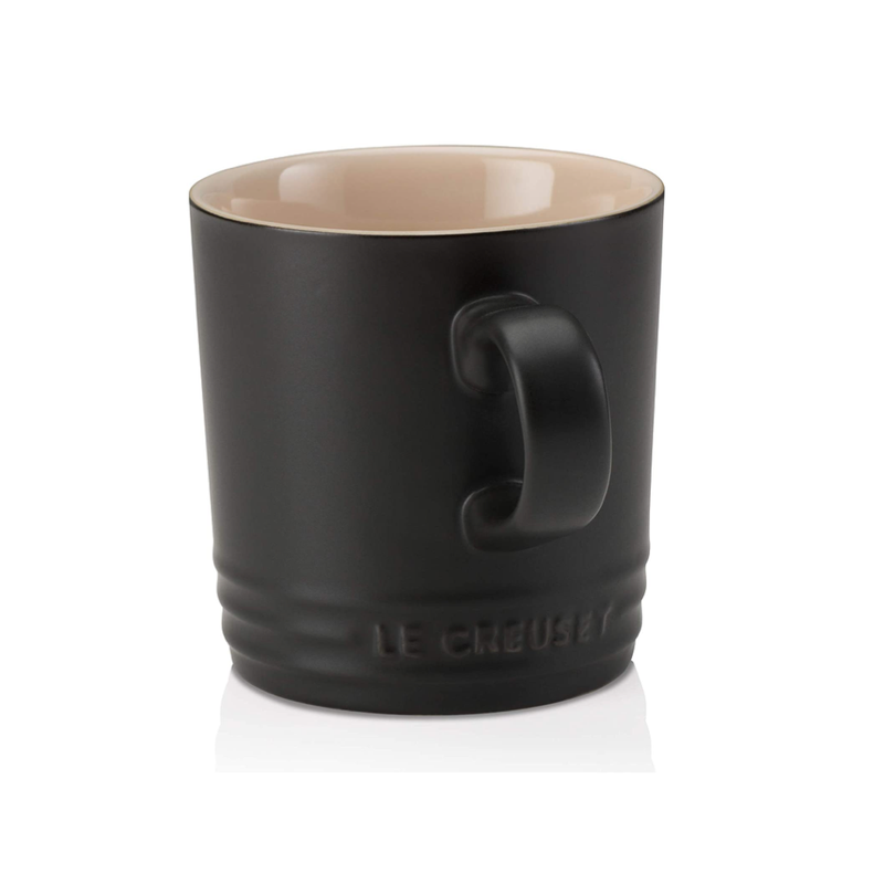 Stoneware Mug, Satin Black