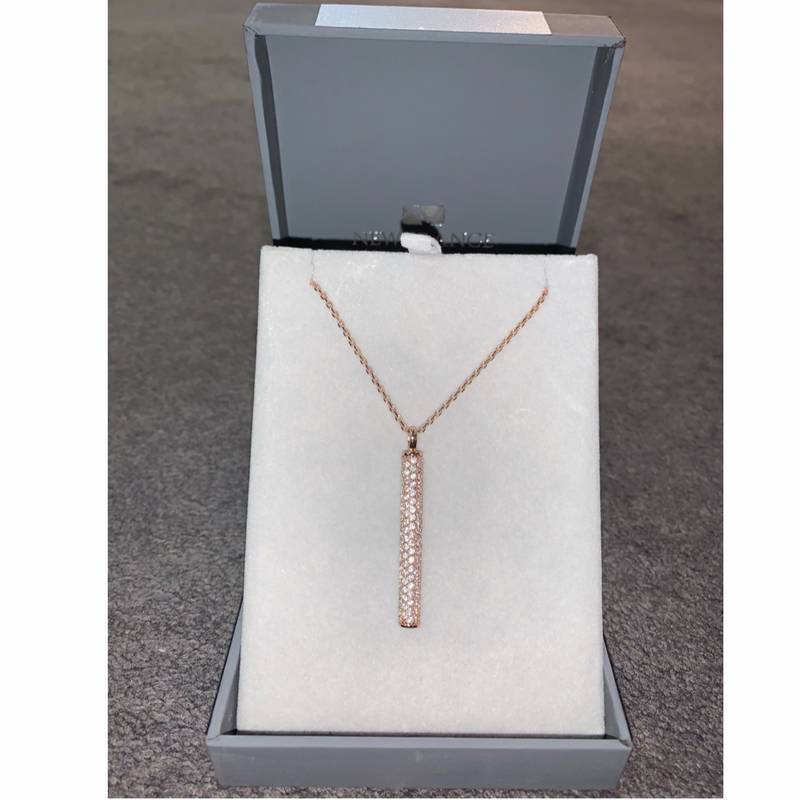 Buy Ayesha Star Diamante Mini Pendant Gold Toned Dainty Necklace Online