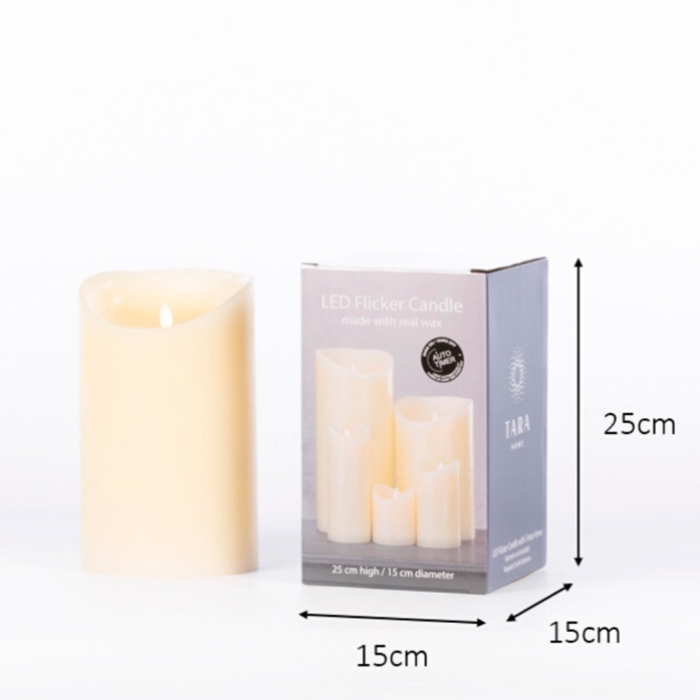 LED Flicker Candle 25CM