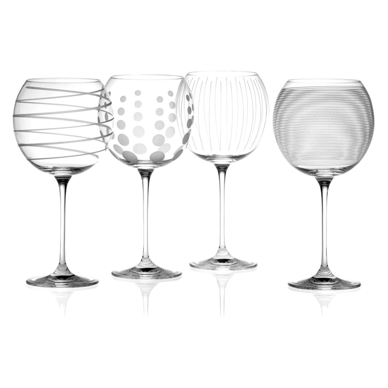 Cheers White Wine Glasses - Set of 4