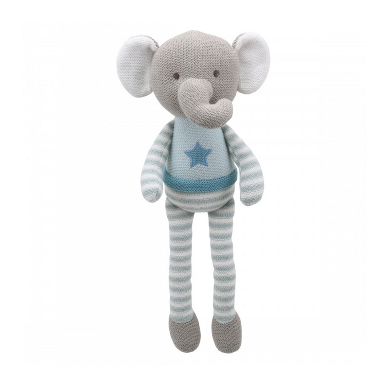 Knitted Elephant Teddy