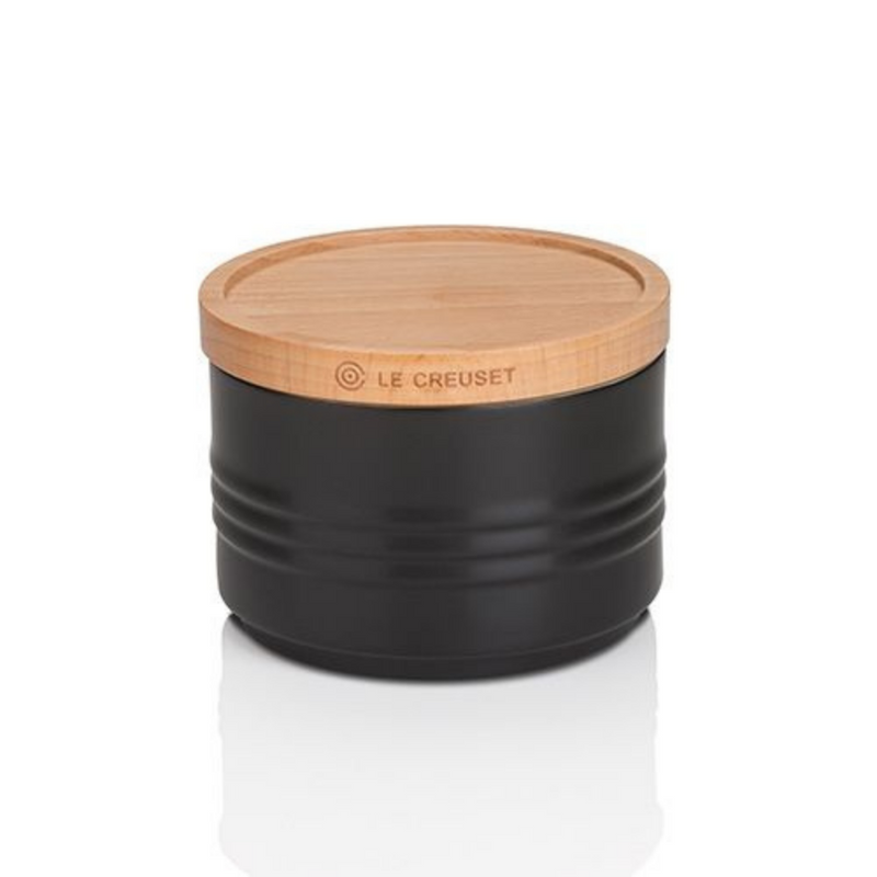 Le Creuset Storage Jar - Satin Black